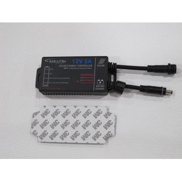 Replacement Regulator For Lake Lite 12 Volt Only Solar Panel (Round Plug)