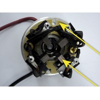 DC BRUSH PLATE & BRUSH ASSEMBLY WITH REAR COVER DC BRUSH PLATE & BRUSH ASSEMBLY WITH REAR COVER