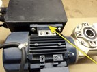 Old Commander 3 Phase Motor Foot