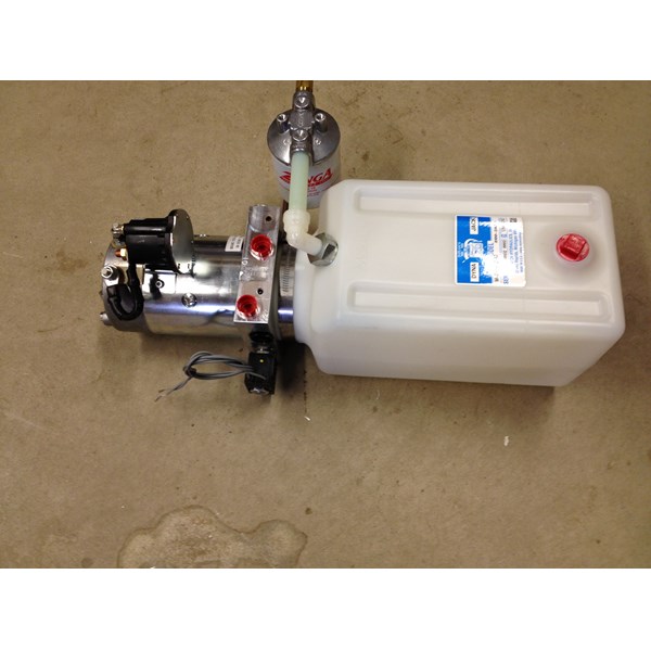24V Hydraulic Pump With Reservoir-81